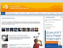 Tablet Screenshot of kinder-radiologie.org
